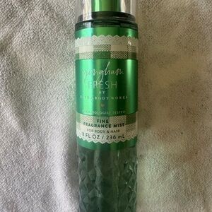 Bath & Body Works Gingham Fresh Fine Fragrance Mist.
